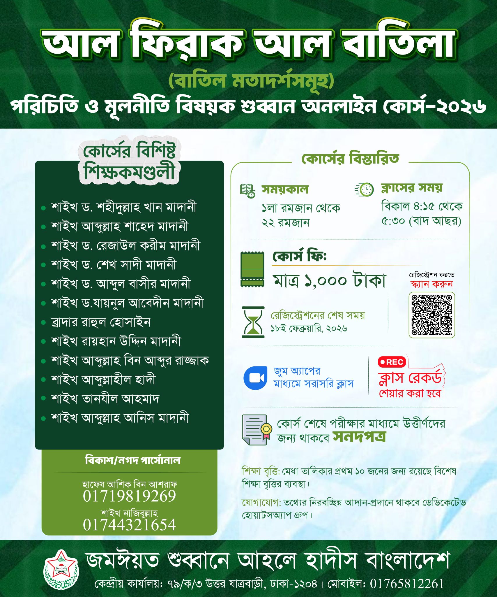 আল-ফিরাক আল-বাতিলা (বাতিল মতাদর্শসমূহ): পরিচিতি ও মূলনীতি
